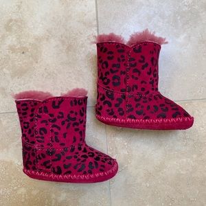 Cassie Leopard Ugg Baby Boot